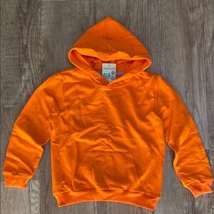Kids Bright Orange Hoodie
